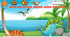 Desktop Screenshot of dinolandpark.com